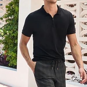 Express black polo shirt
